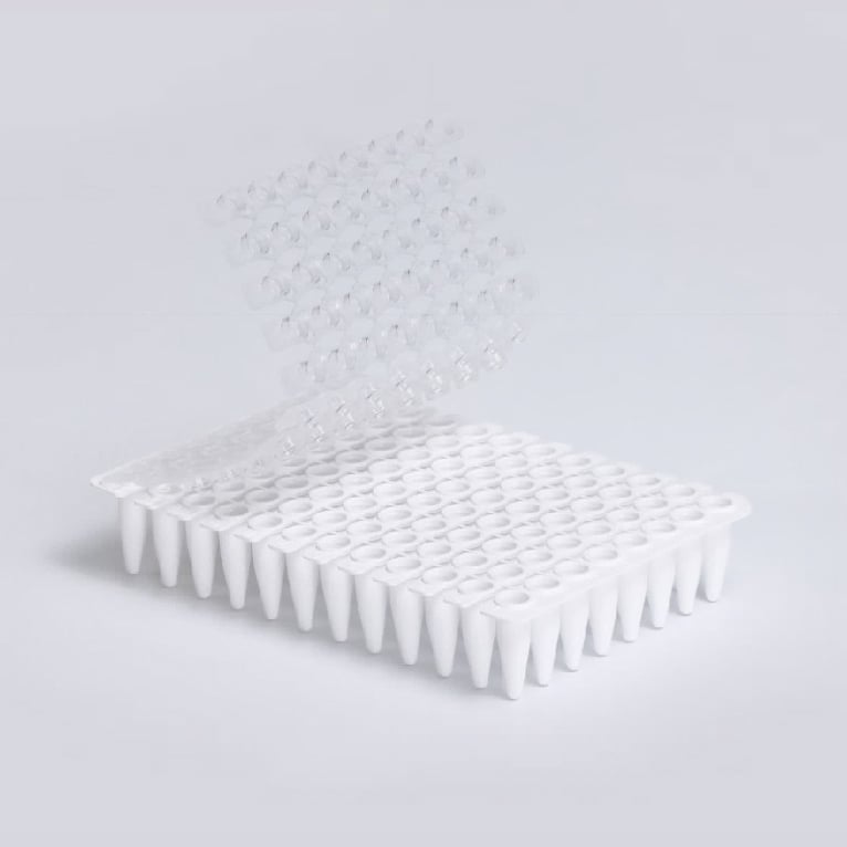 Tubes PCR en Barrettes de 8 Détachables/Couvercles - 1