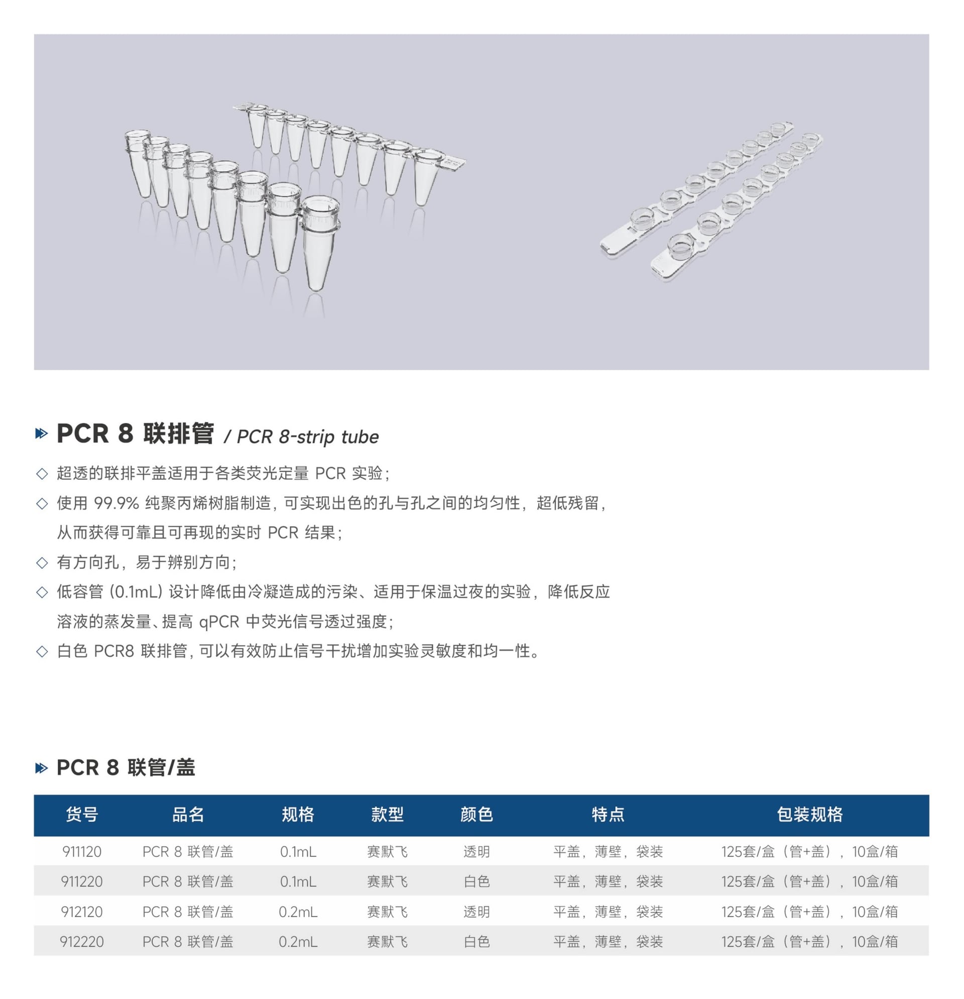 PCR 8联排管 - Detail 1