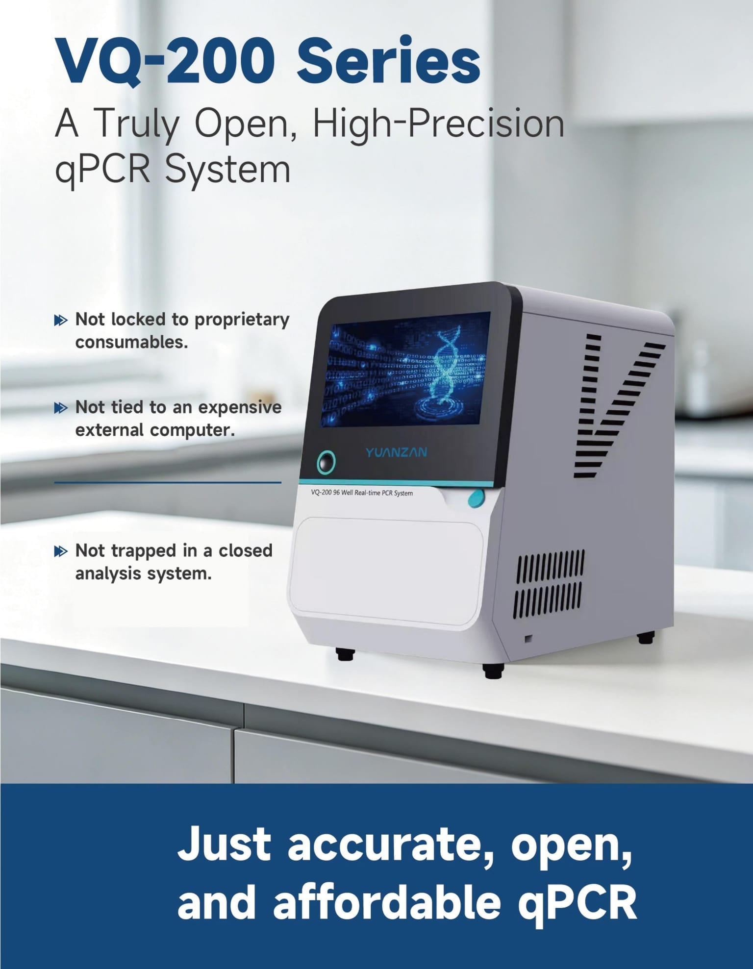 Real-time Fluorescence Quantitative PCR Analyzer VQ-200 - Detail 1
