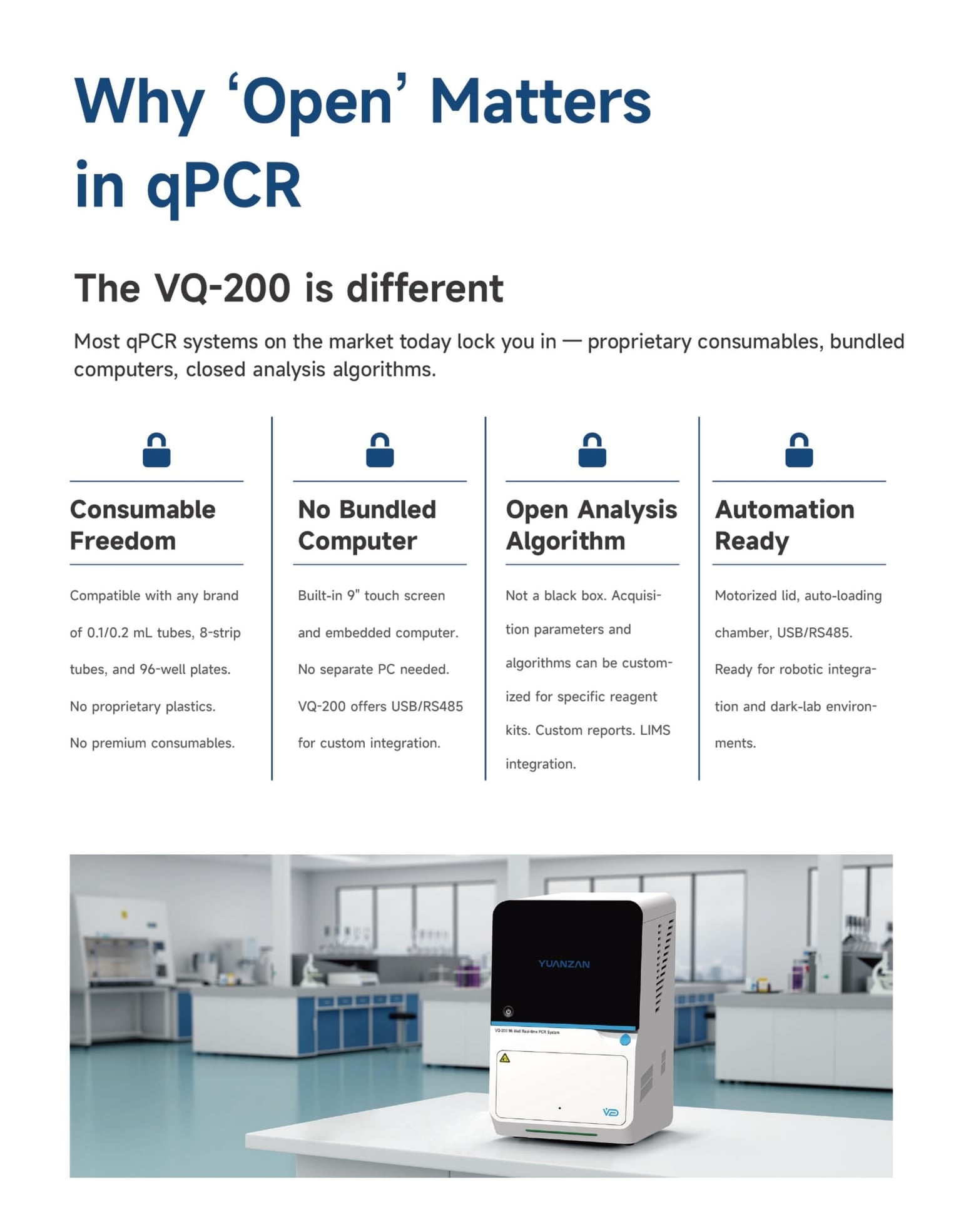 Real-time Fluorescence Quantitative PCR Analyzer VQ-200 - Detail 2