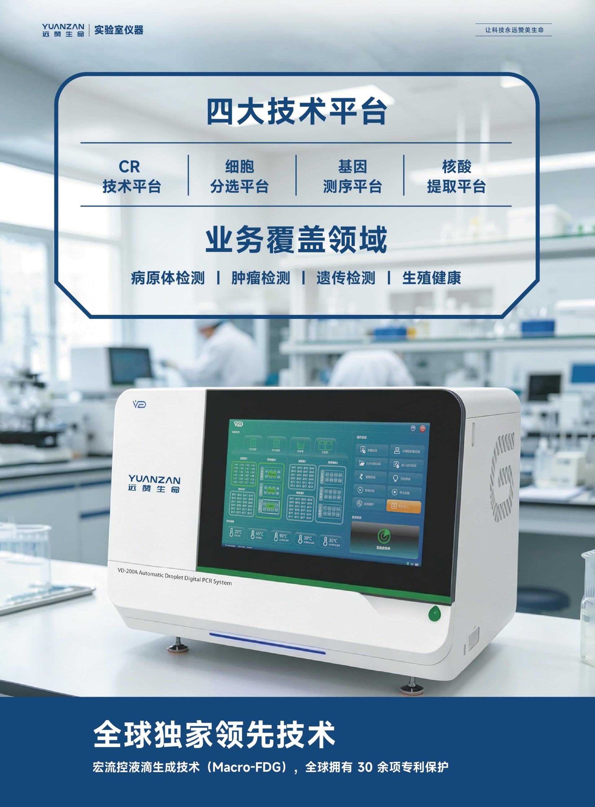全自动数字PCR检测仪 ZY/VD-200系列 - Detail 1