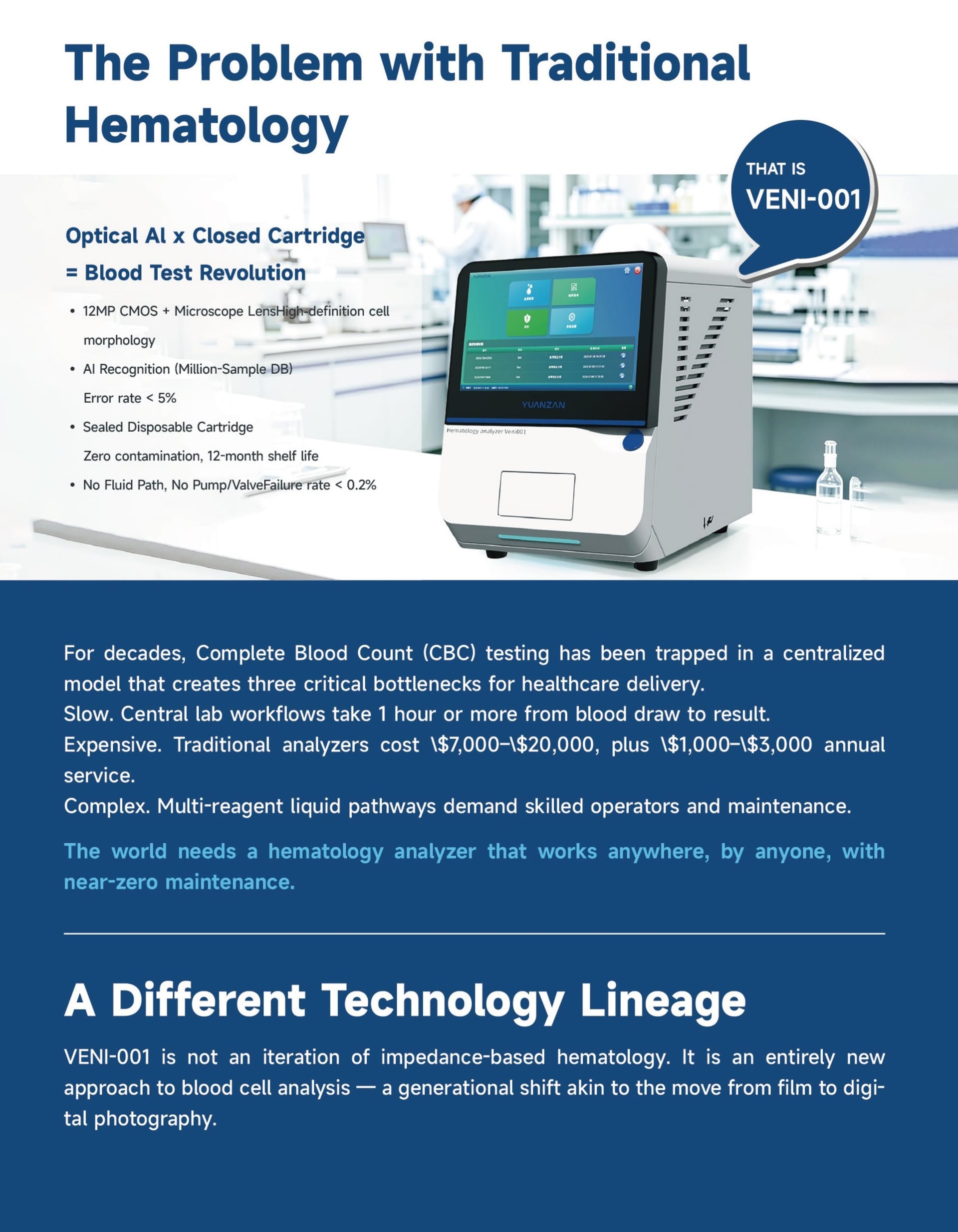 Fully Automated Hematology Analyzer - Detail 1